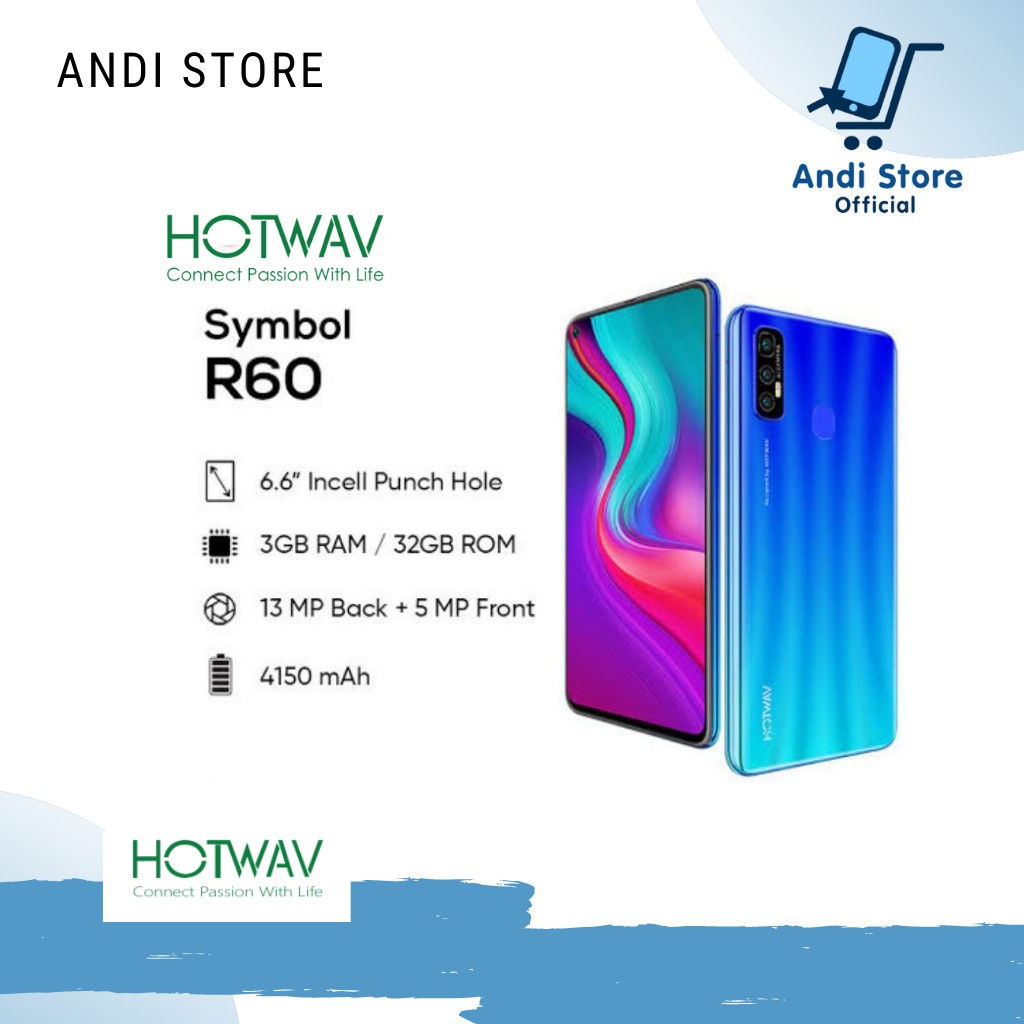 HOTWAVE R60 3/32GB RESMI 4G