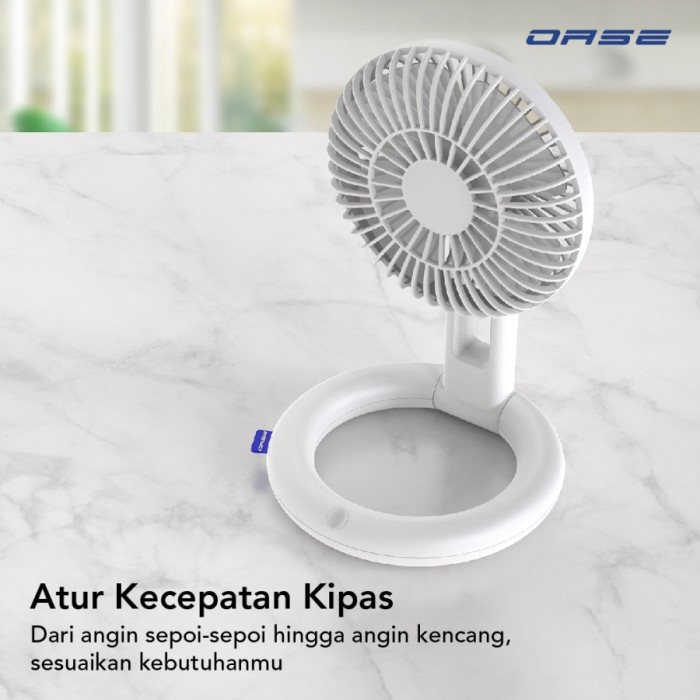 Kipas Mini Portable 350gr 7 Jam Aktif OASE IL-F1 ILF1