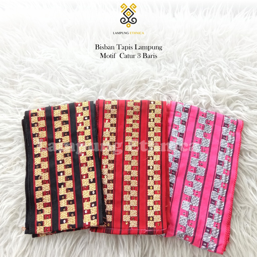 LAMPUNG ETHNICA OFICIAL - TAPIS LAMPUNG ASLI - Selendang Tapis Lampung - Bisban Tapis Lampung - Sele