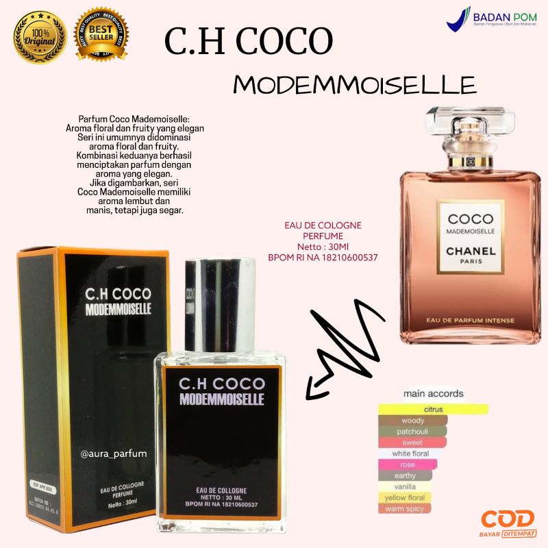 Parfum Coco Modemoiselle Original Parfum Coco Chanel Modemoiselle Parfum Cewek Remaja Wanita Chanel
