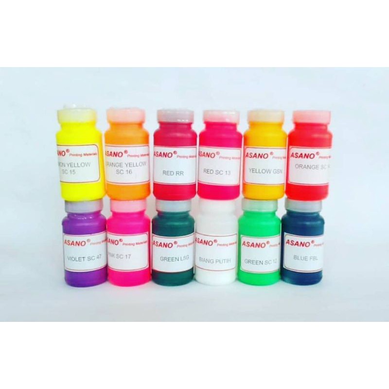 

Biang Asano Pigmen Warna Sablon Cat Waterbase