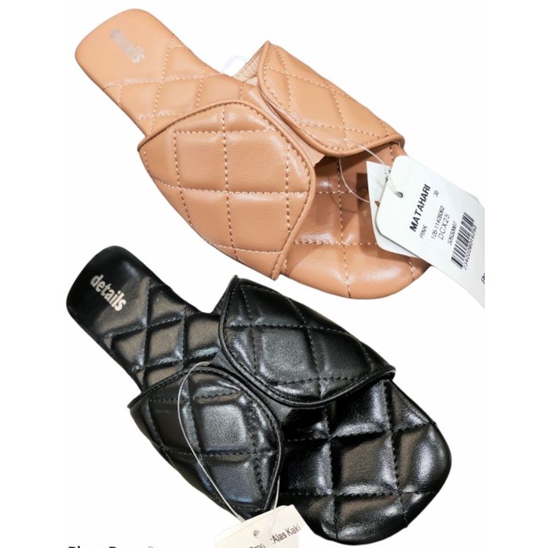 sandal wanita merk details,barang original matahari dept.store