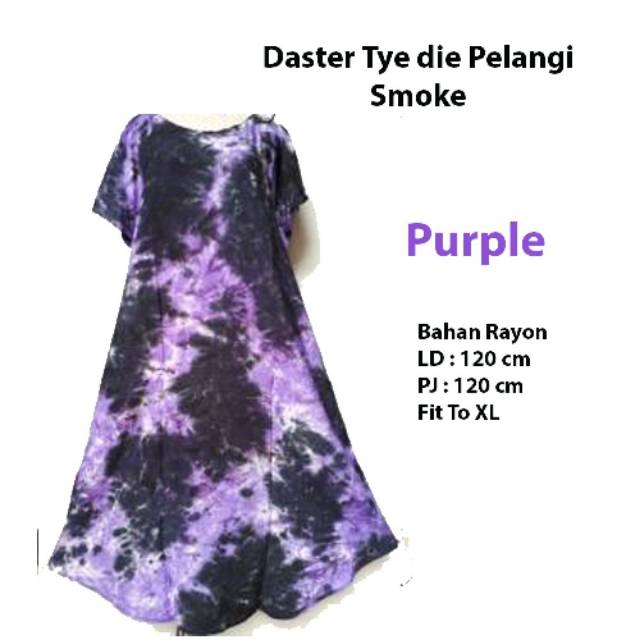 Daster Bali Smoke Tie Dye Super Jumbo