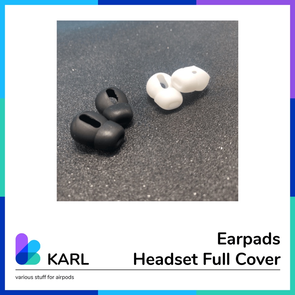 Earcaps Earpads For Headset Airpods Wireless Bluetooth Full Cover