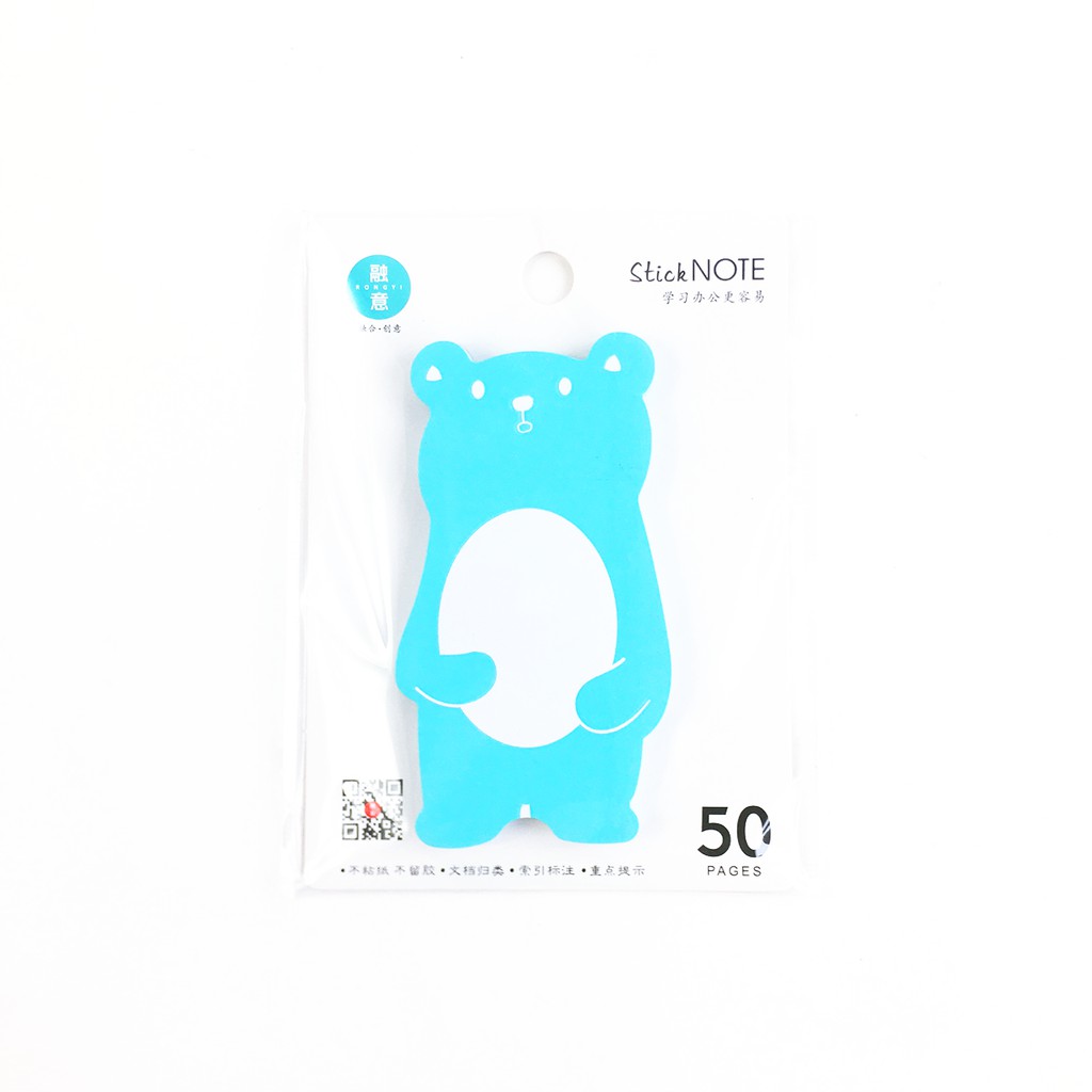 

Cindy sticky notes bentuk bear - CSN0281