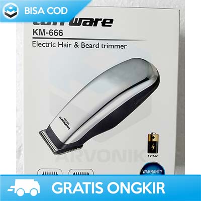 ALAT MESIN PENCUKUR RAMBUT ELEKTRIK TAFFWARE HAIR TRIMMER ORI PORTABLE