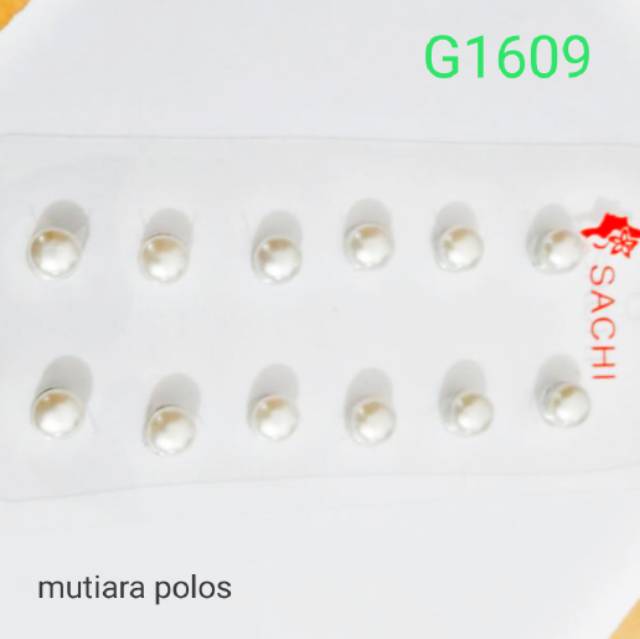chandrasurya Bros Magnet Mutiara Mata Kaca Hijab Aksesoris Wanita Muslim-4