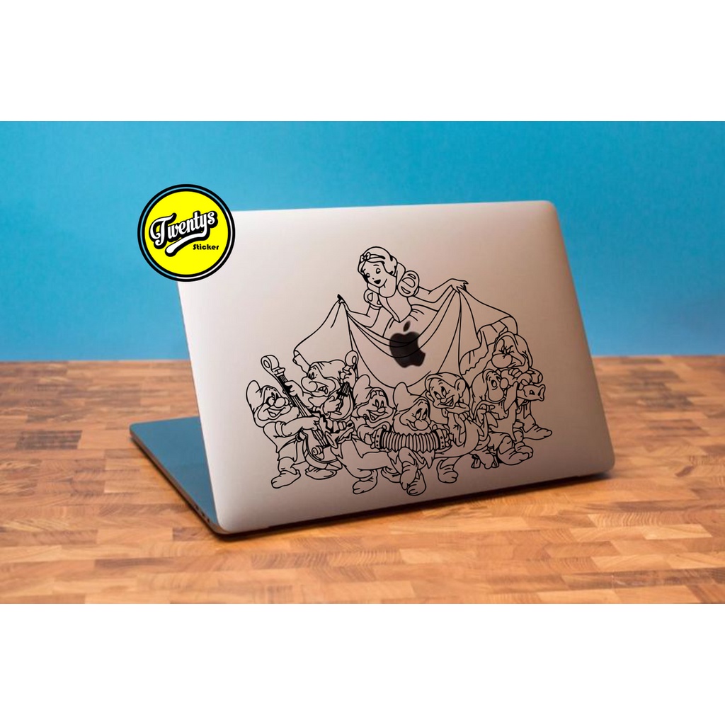 

STIKER LAPTOP STIKER SNOW WHITE 28 AKSESORIS LAPTOP CUTTING STICKER