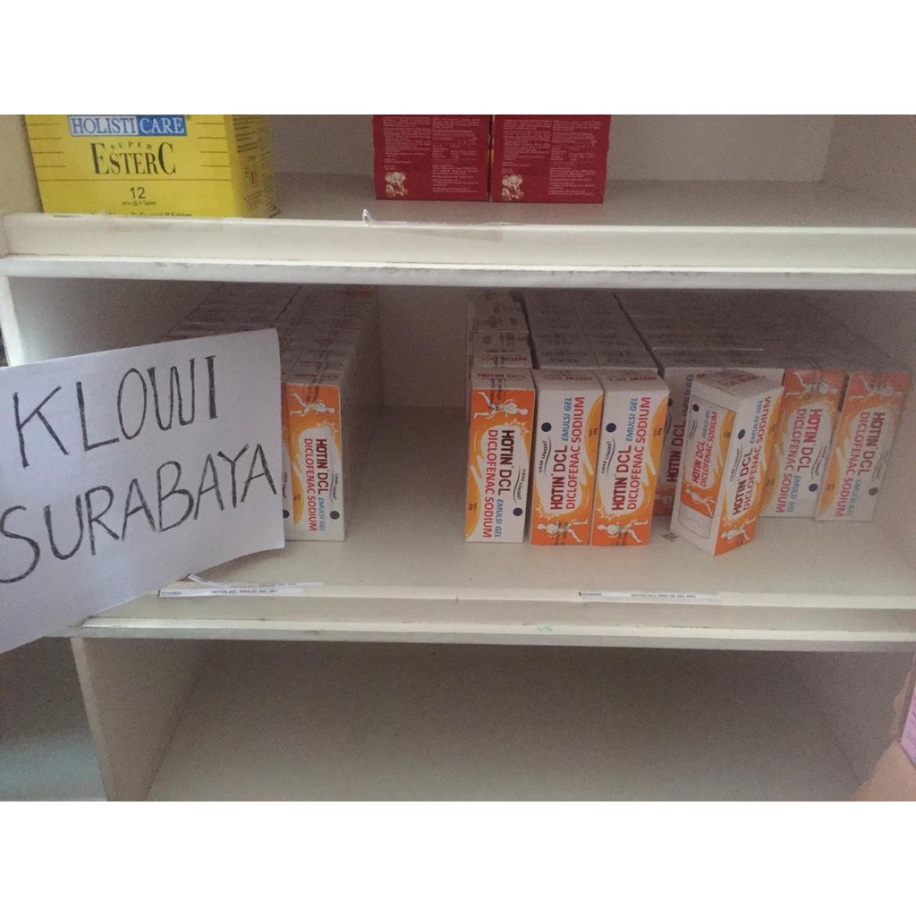 Hot In DCL Emulsi Gel - 60 Gram 2 PCs - Pereda Nyeri Otot, Nyeri Sendi, Rematik