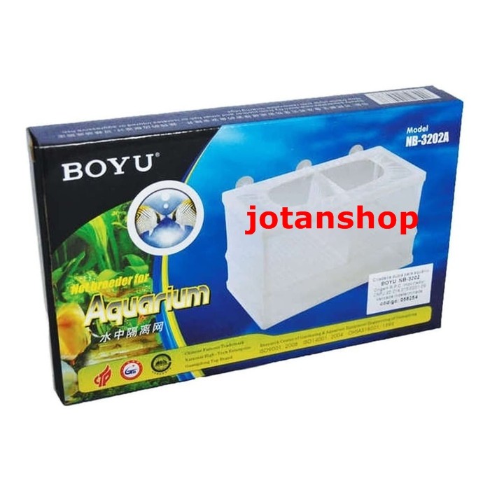 BOYU NB 3202 net breeder breeding jaring pemisah karantina ikan aquarium