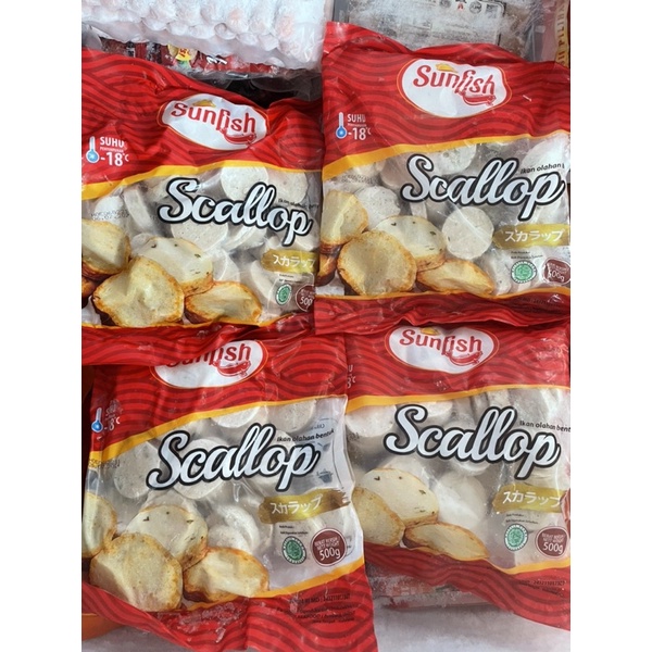 

SUNFISH SCALLOP 500gram