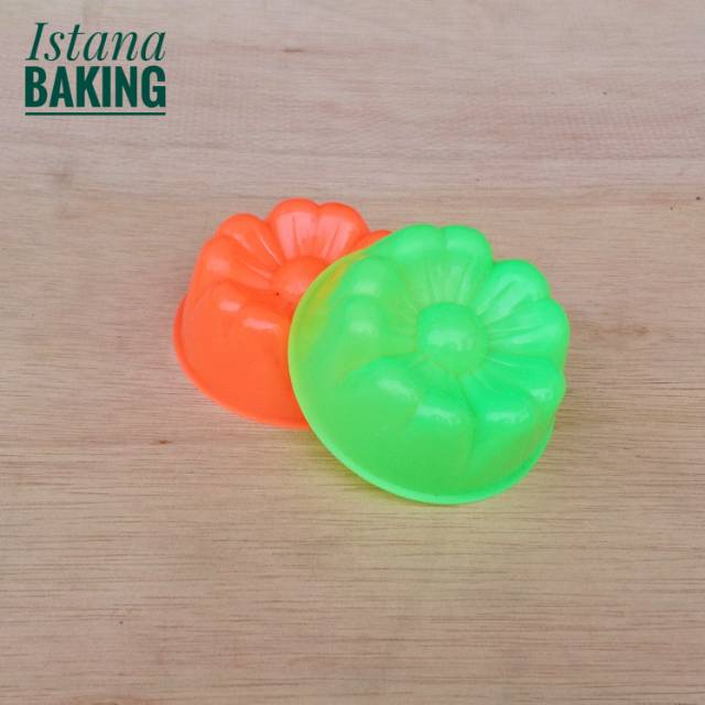 [Istana Baking] Cetakan Bolu Kukus Puding Sakura