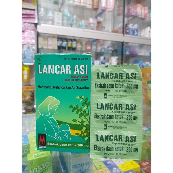 Lancar Asi / Lancar Asi 1 box 30s / Pelancar Asi / Membantu Melancarkan Air Susu Ibu