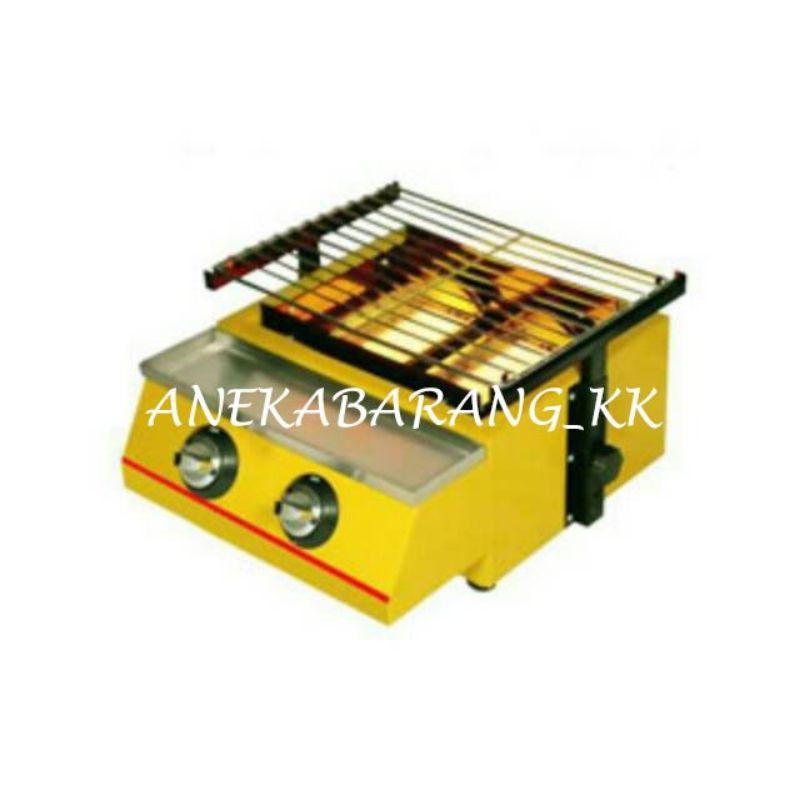 kompor panggangan sosis 2tungku kompor gas