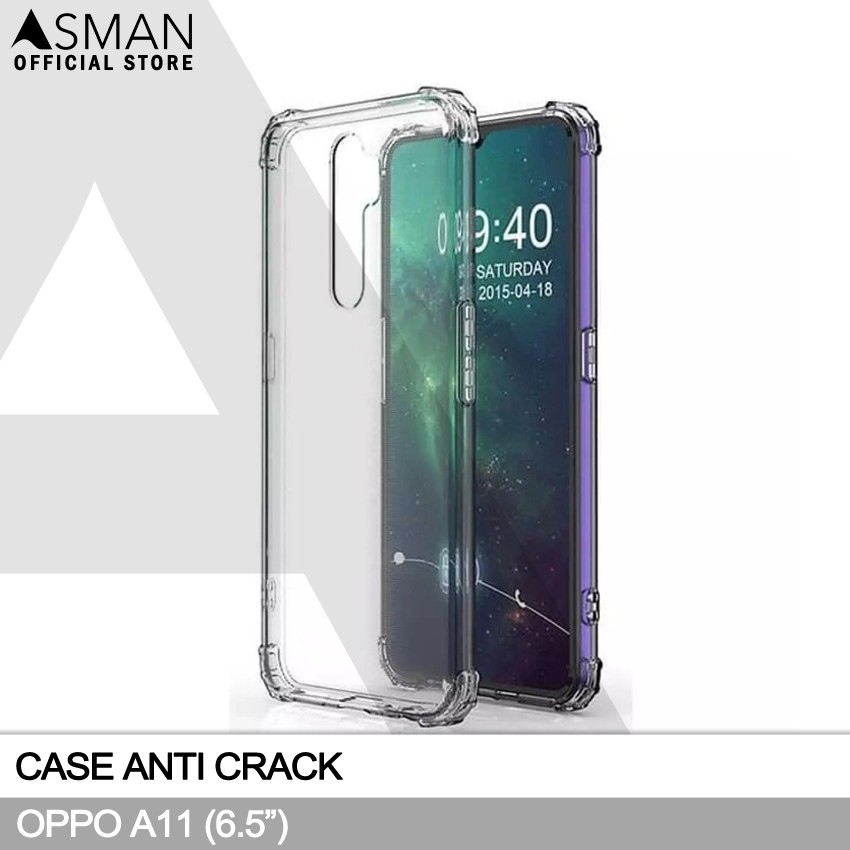 Anti Crack OPPO A11 (6.5&quot;) | Softcase Anti Bentur - Clear