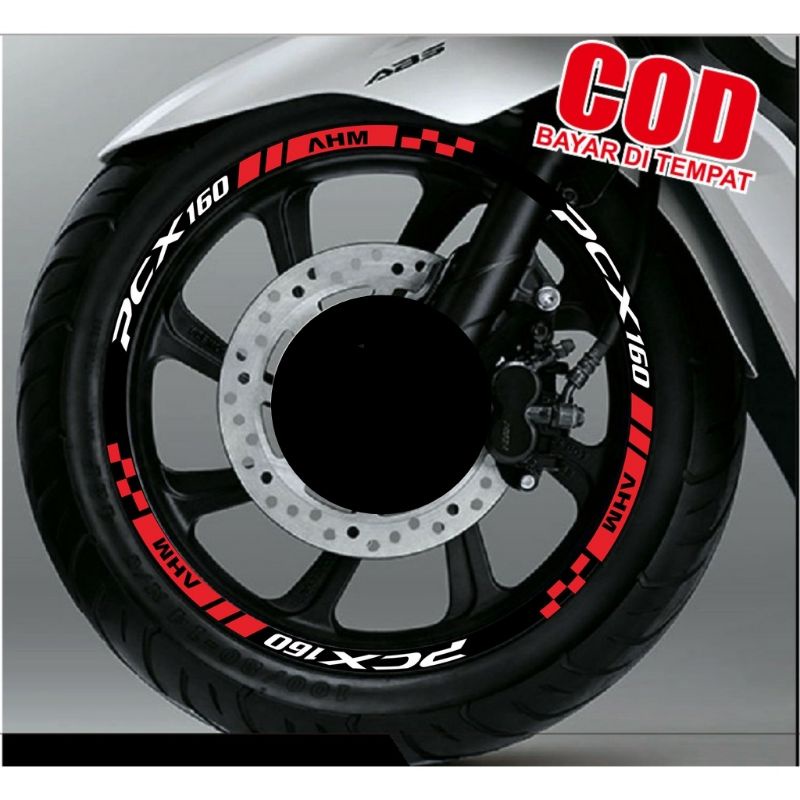 Stiker Velg Pcx 160 / Stiker Velg Pcx 150 / Stiker Velg Pcx Murah