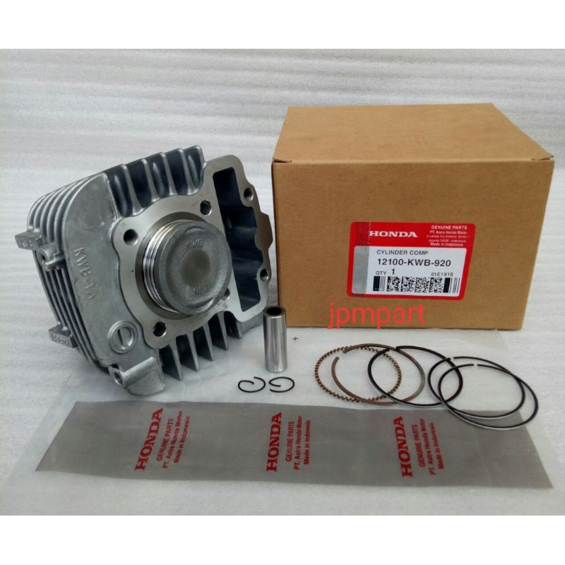 BLOCK SEHER KOMPLIT(PISTON+RING)HONDA BLADE(KWB)REVO ABSOLUTE