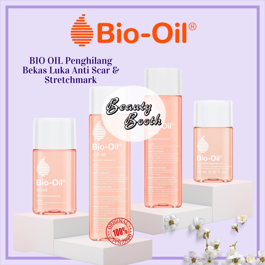 [BPOM] BIO OIL Penghilang Bekas Luka ANTI SCAR &amp; Stretchmark &amp; Selulit | BIO OIL Dry Skin GEL