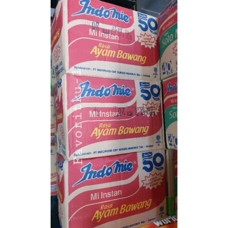 Indomie 1 dus isi 40pc Rasa Campur Kuah&Goreng