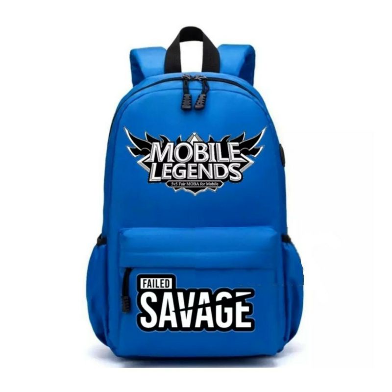 Tas Ransel Backpack Mobile Legend / ML / SAVAGE / ALUCARD / MOONTON
