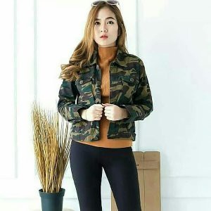 Langsung Order Lonvsleeve British  Jaket Parka wanita  Jaket army murah   Outer