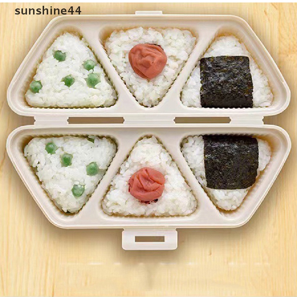 Sunshine Cetakan Nasi Sushi Bentuk Segitiga