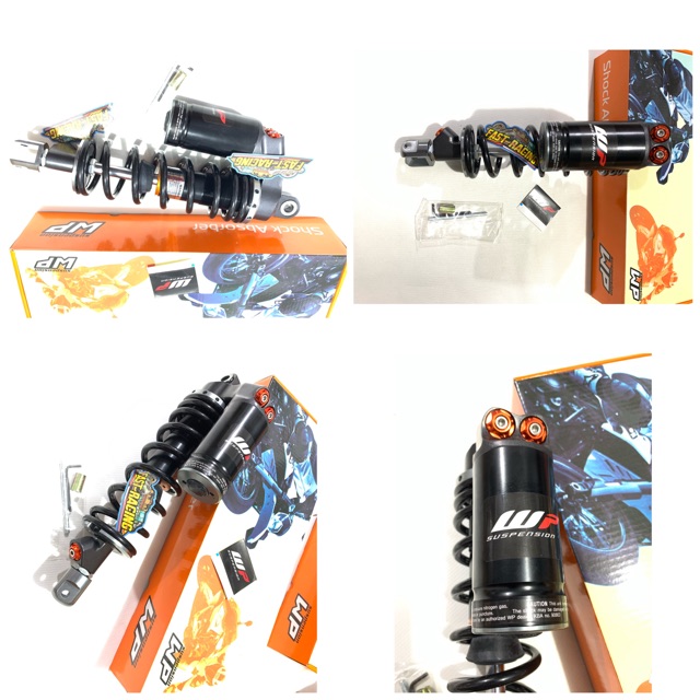 Shock Shockbreaker belakang tabung WP Copy Ori Ukuran 330MM Vario110/125/150 Beat Fi Scoopy Fi