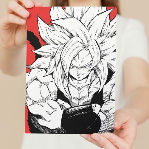 Poster Dinding Dragon Ball Aesthetic I (Isi 9 Pcs)