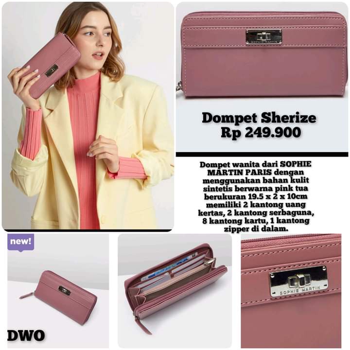 Dompet Sherize Wallet Sophie Martin