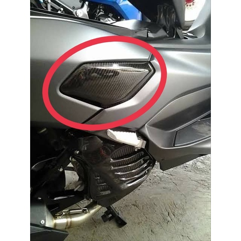 Cover Tutup Body Samping Yamaha Nmax Old Carbon Karbon Chems