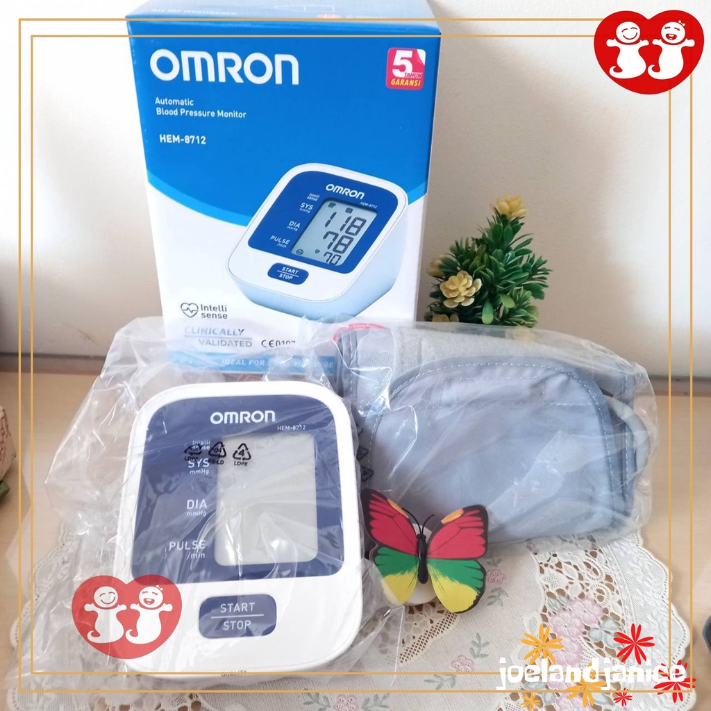 Omron Tensimeter Digital HEM-8712 / Alat Kesehatan Pengukur Tensi / Tekanan Darah