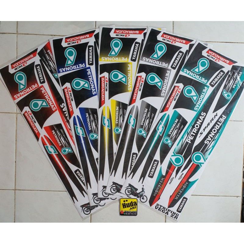 striping variasi Vega zr sticker variasi vega zr rr "PETRONAS"