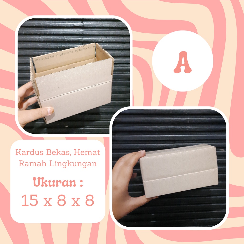 [TERMURAH] KARDUS PACKING ONLINE SHOP 20x10x8 - 15x8x8 - 22x10x12-1