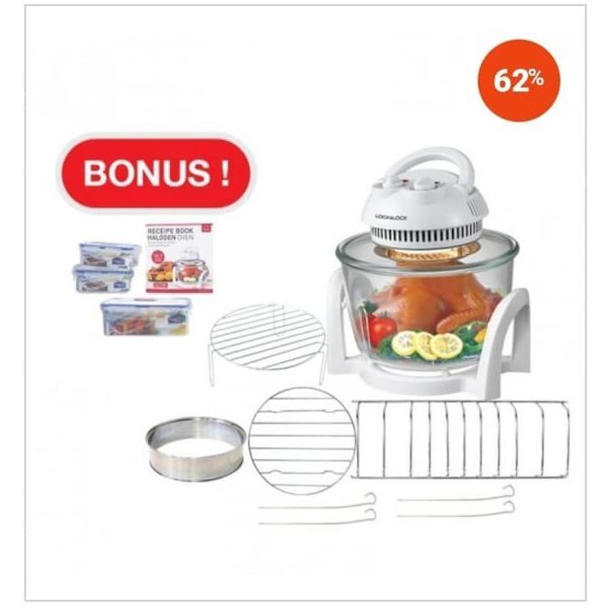 LOCK N LOCK HALOGEN OVEN 7in1