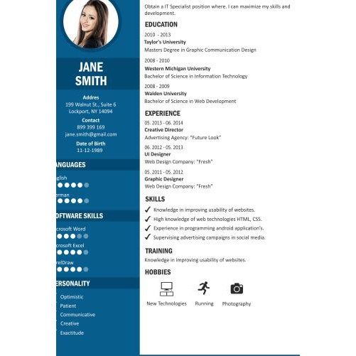 Paket Cv Creativemarket Cv Bundle Resume Template Barang Terbaru