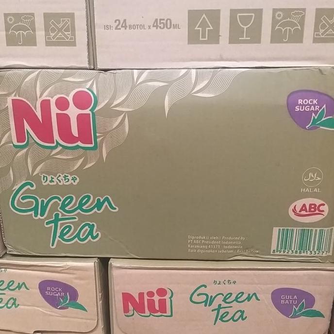 

[ COD ] Nu Green Tea Gula Batu / Jasmine 24 x 450ml GRATIS ONGKIR Kode 579