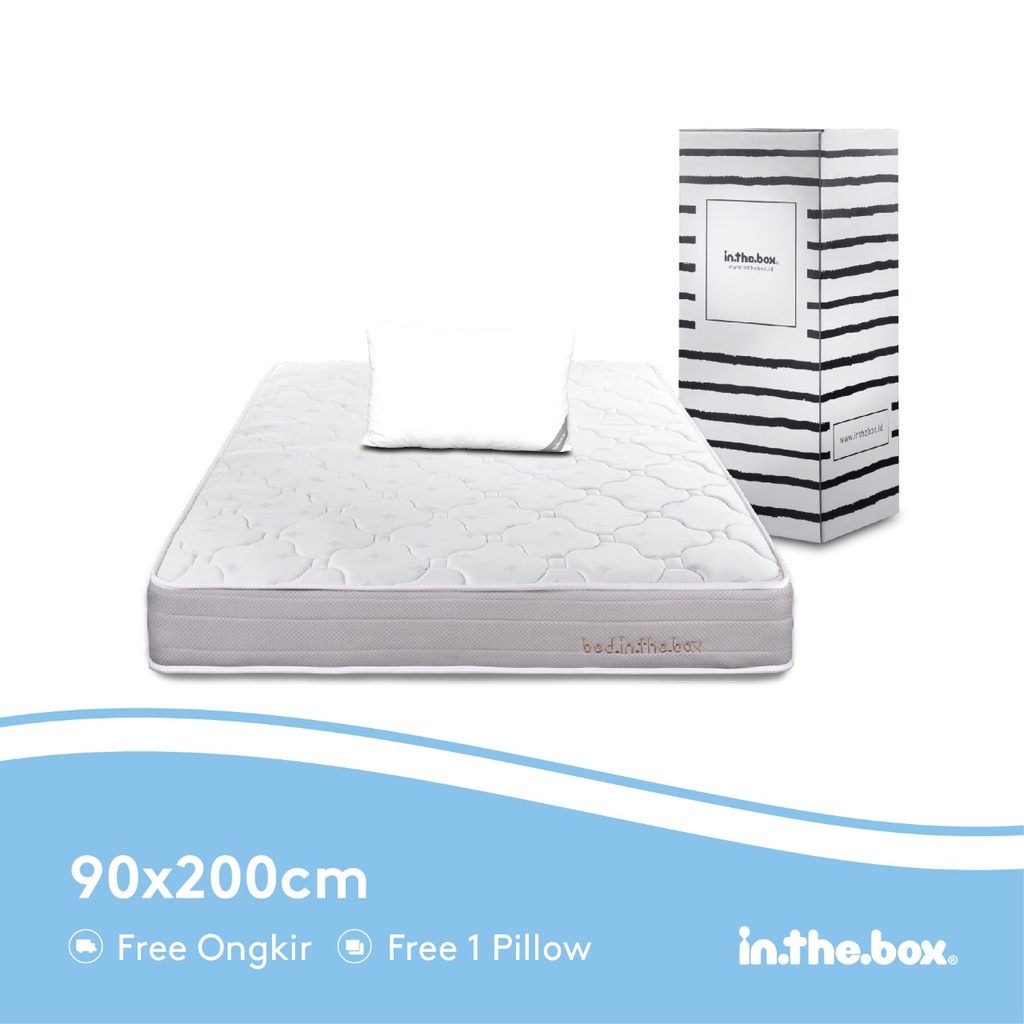 Kasur Spring Bed In The Box Uk 100x200 Matras Inthebox
