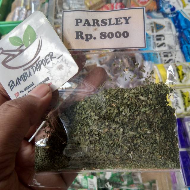 

Parsley original tanpa campuran !