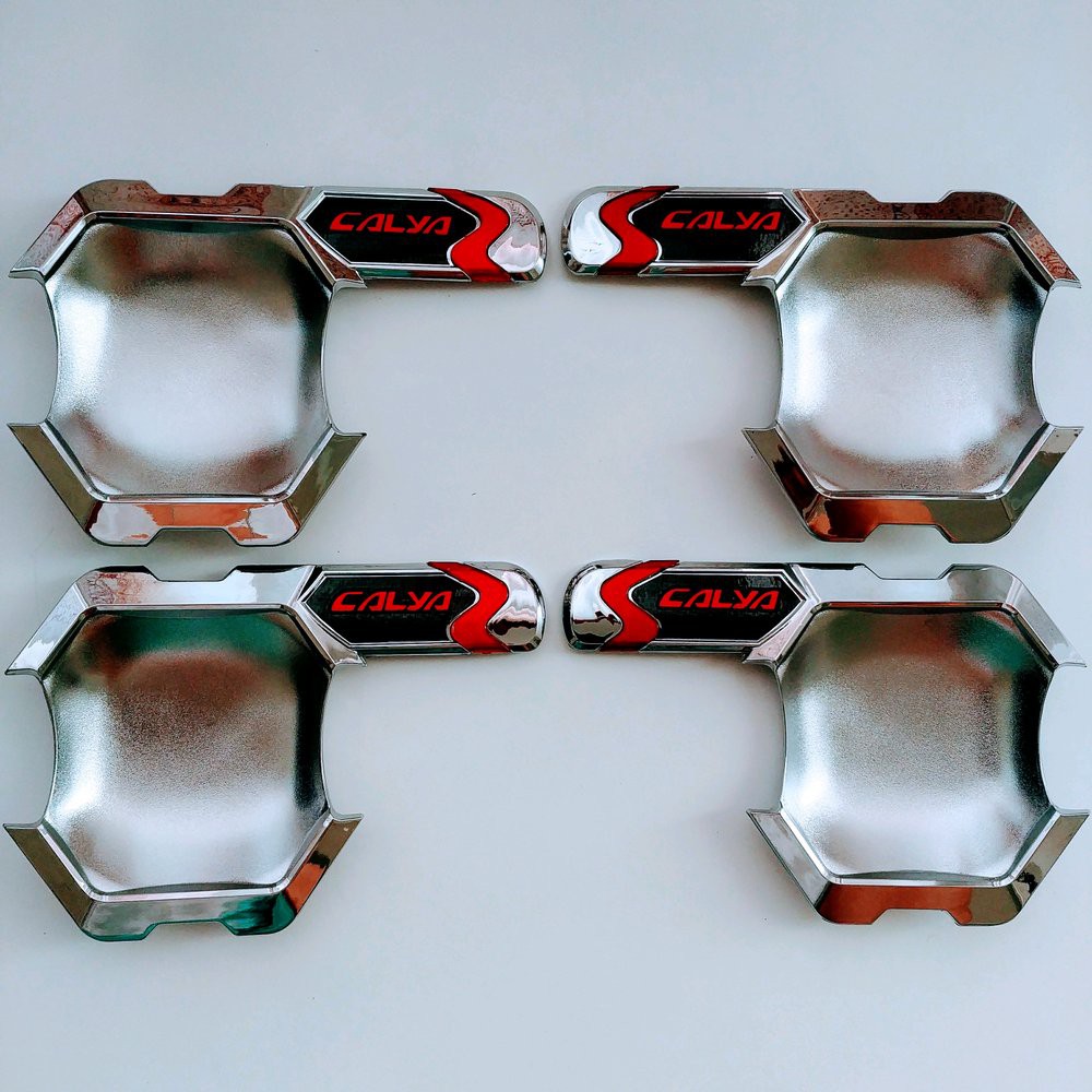 outer mangkok handle toyota  calya logo trd autoboy chrome crome