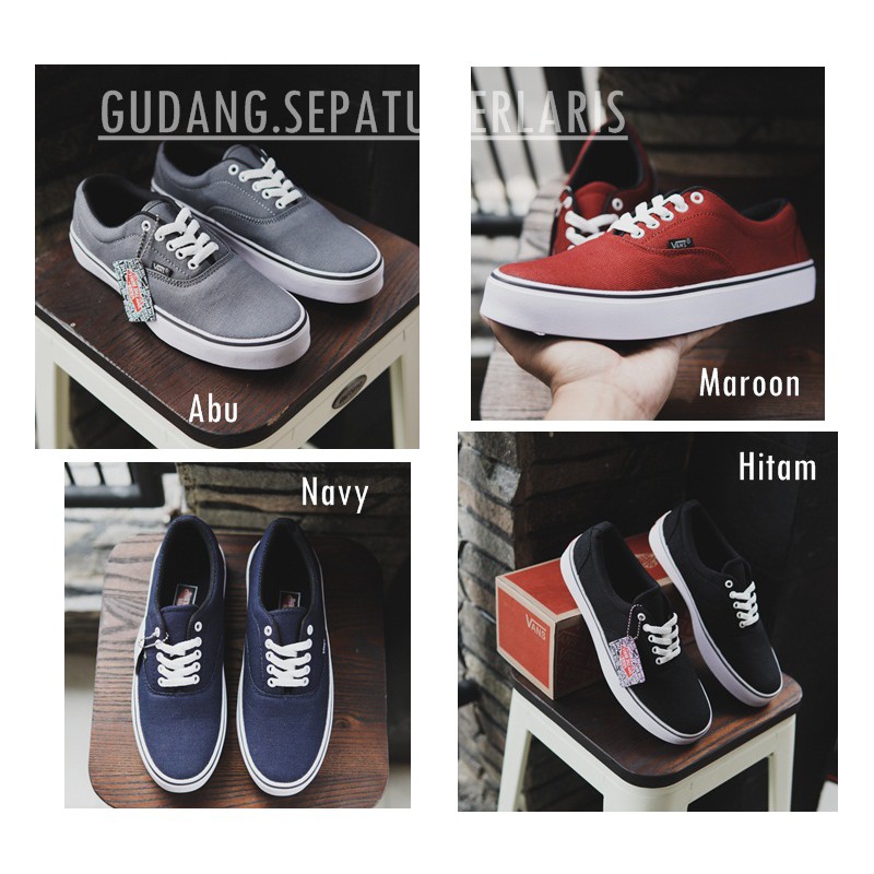 Sepatu Authentic Casual Sneakers Pria Santai Hangout Sepatu Branded