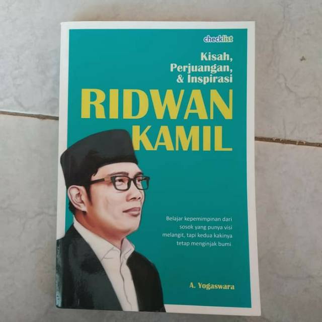 Jual Buku Bekas Ridwan Kamil Kisah Perjuangan Dan Inspirasi