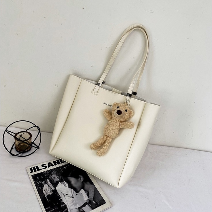 121891 Tas Tote Wanita Import Totebag Cewek Impor Shoulder Bag Cewe 2 in 1 (1 KG MUAT 2) GT1891