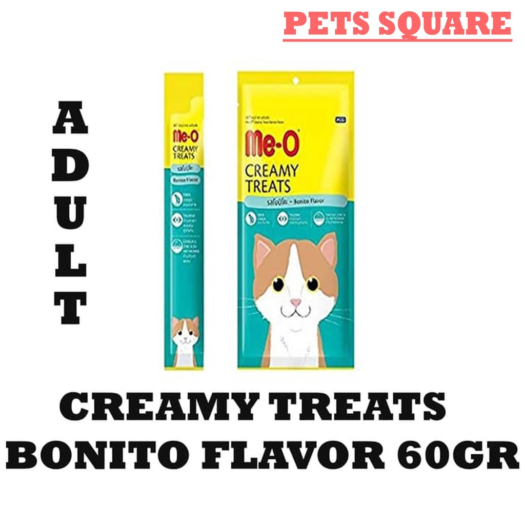 MEO CREAMY TREATS BONITO FLAVOR 60GR