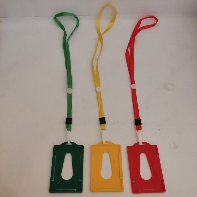 

name tag ID card holder/ gantungan kartu nama tali ID card nama 1 set