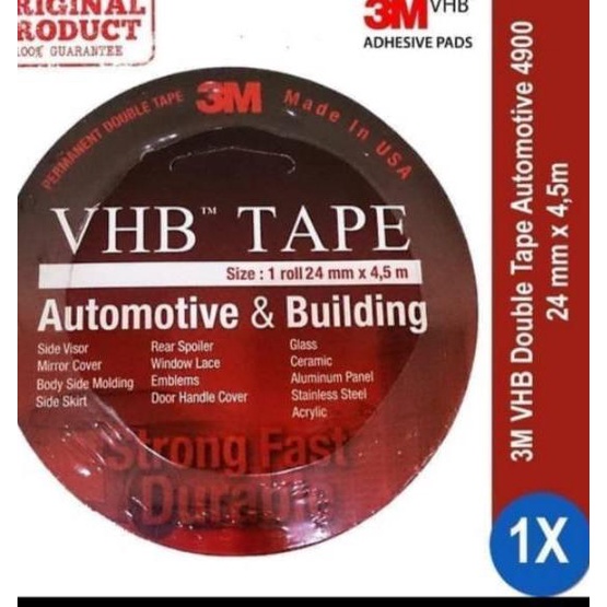 

❃Grosir➚ DKDZH 3M Double Tape VHB 12MM /24MM x 4.5MM 39 ❃Kirim Sekarang