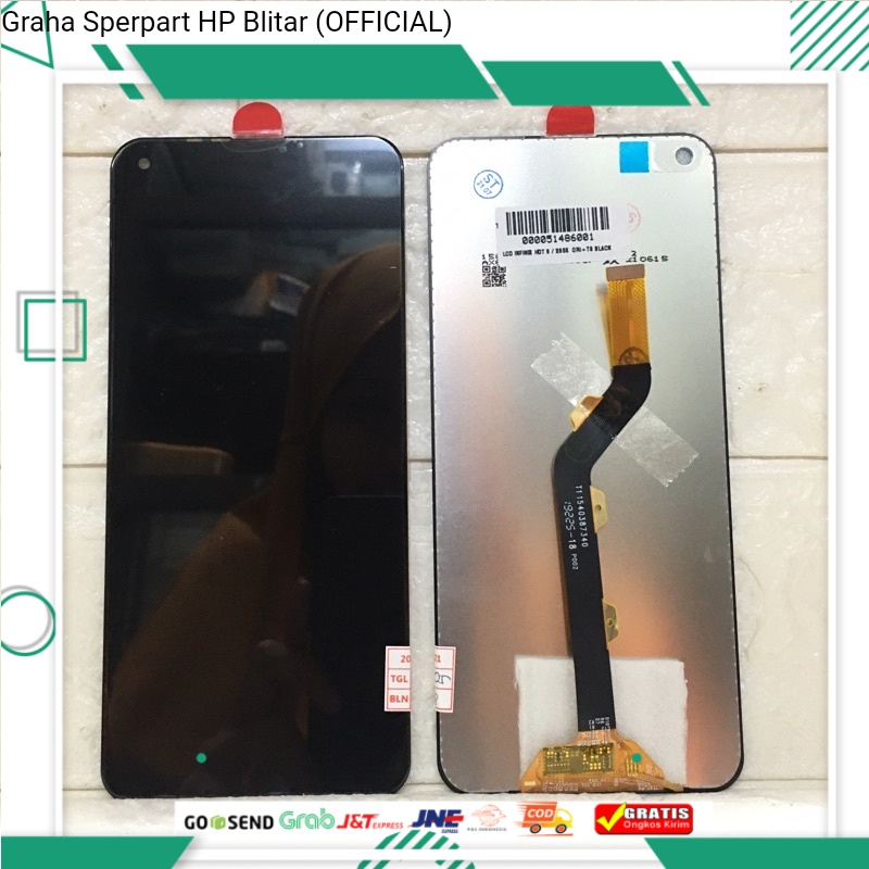 SPAREPART HP/LCD TS INFINIX HOT 9 X655