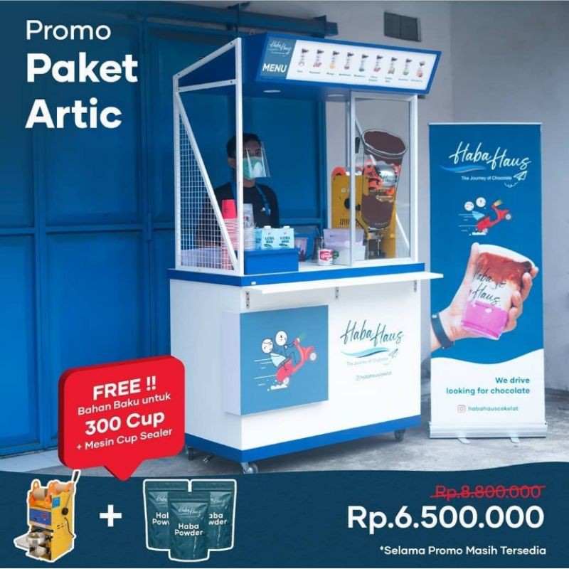 

Paket Artic Habahaus Cokelat Franchise