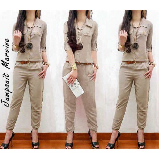 Dn Jumsuit Marion (Cream)
