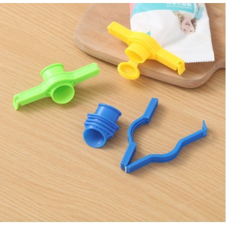 KLIP PENJEPIT ALAT JEPIT Makanan penuang sealing Lip Nozzle - Hijau-Perlengkapan Rumah