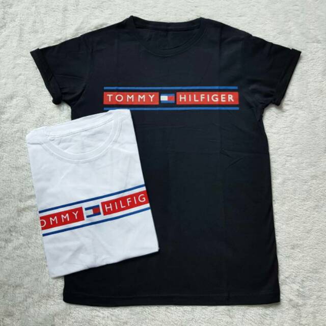 Kaos branded murah tommy hilfiger| t-shirt wanita